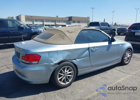 2010 BMW 128I из США, поврежденный, VIN WBAUN1C59AVH81962